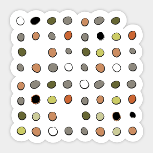 River stones Sticker